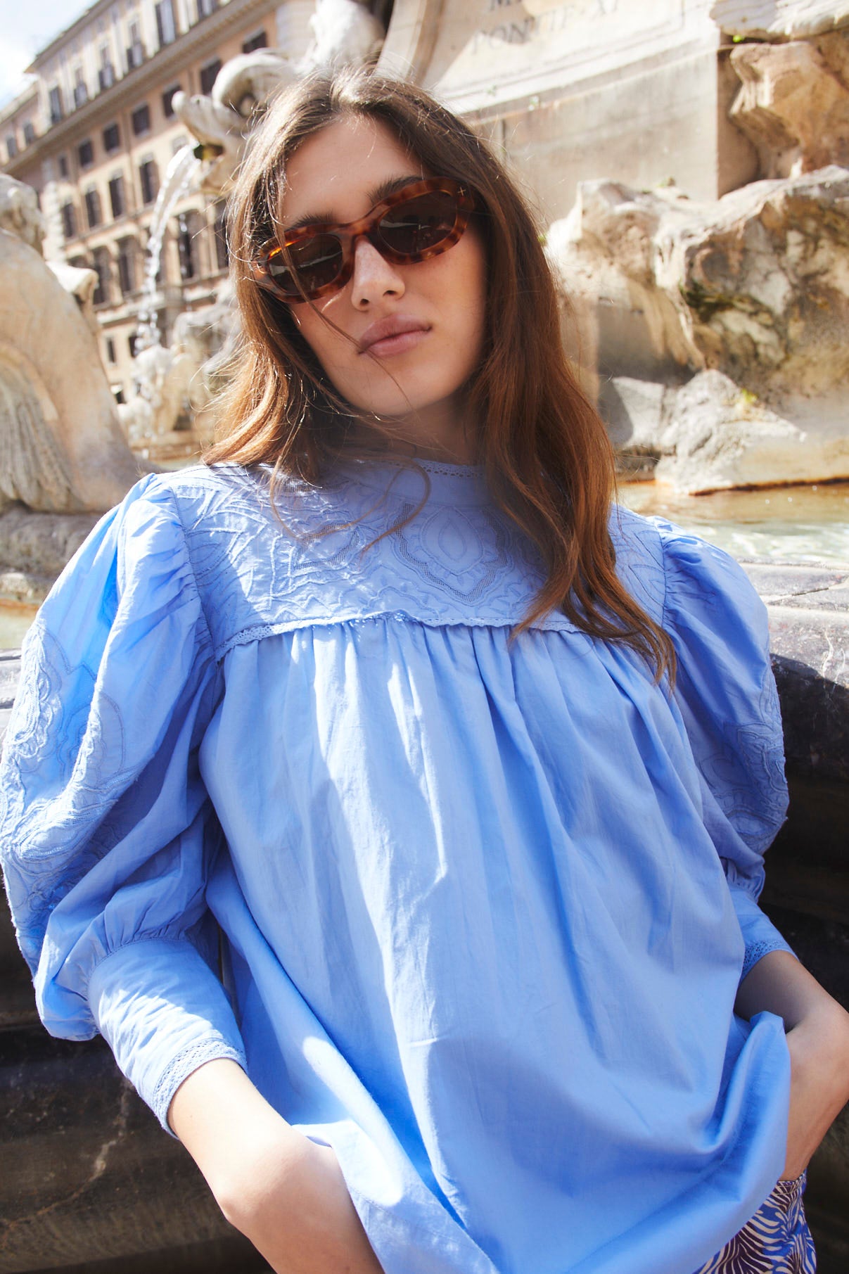 Blusa Jaipur Azul