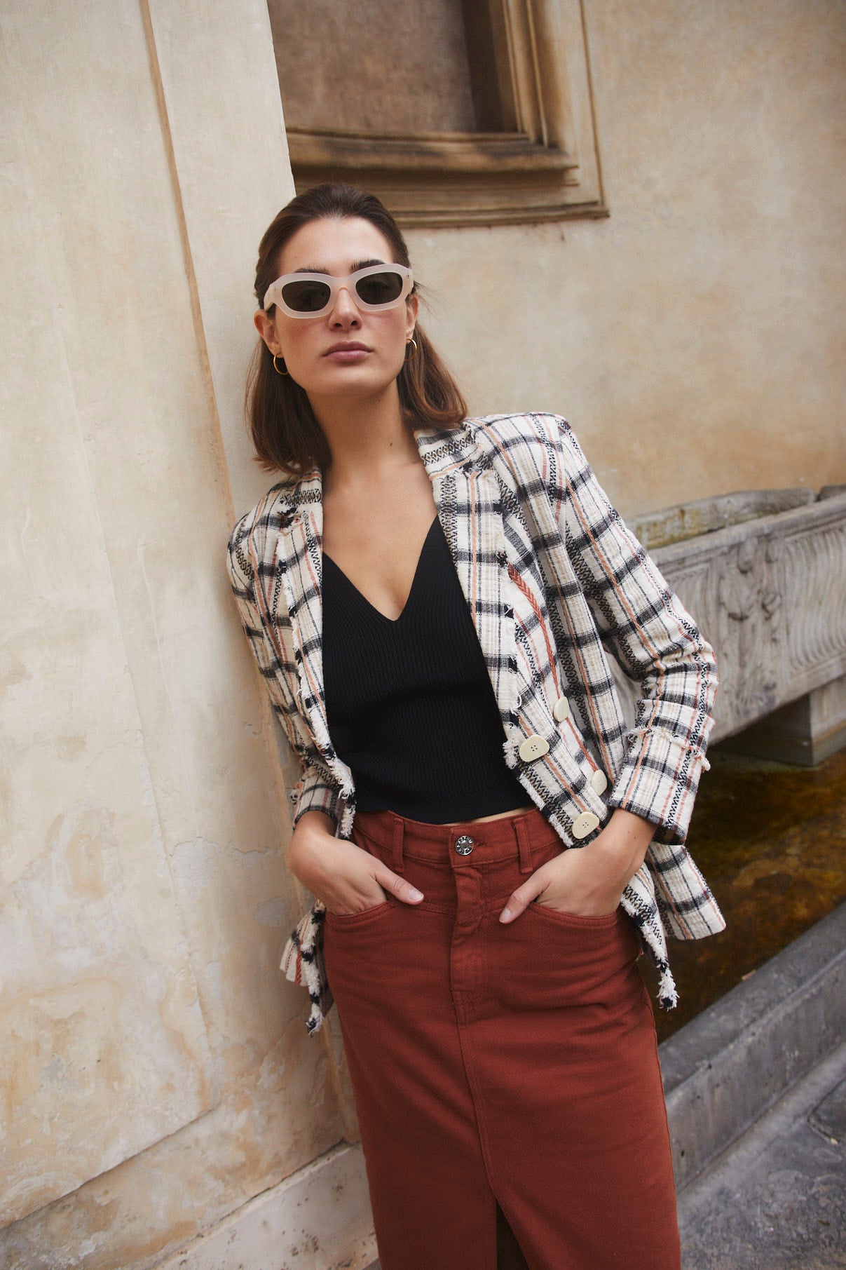 Chaqueta Icon Cuadros