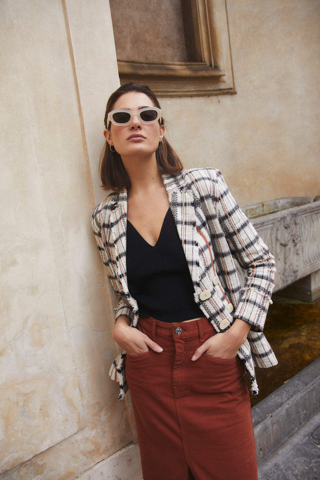 Chaqueta Icon Cuadros