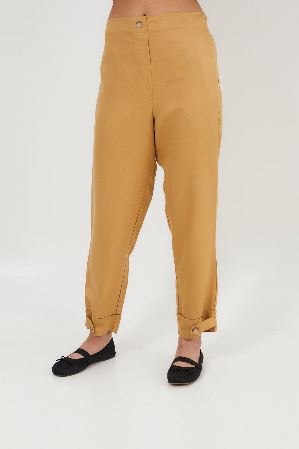 Pantalón Aris Ocre
