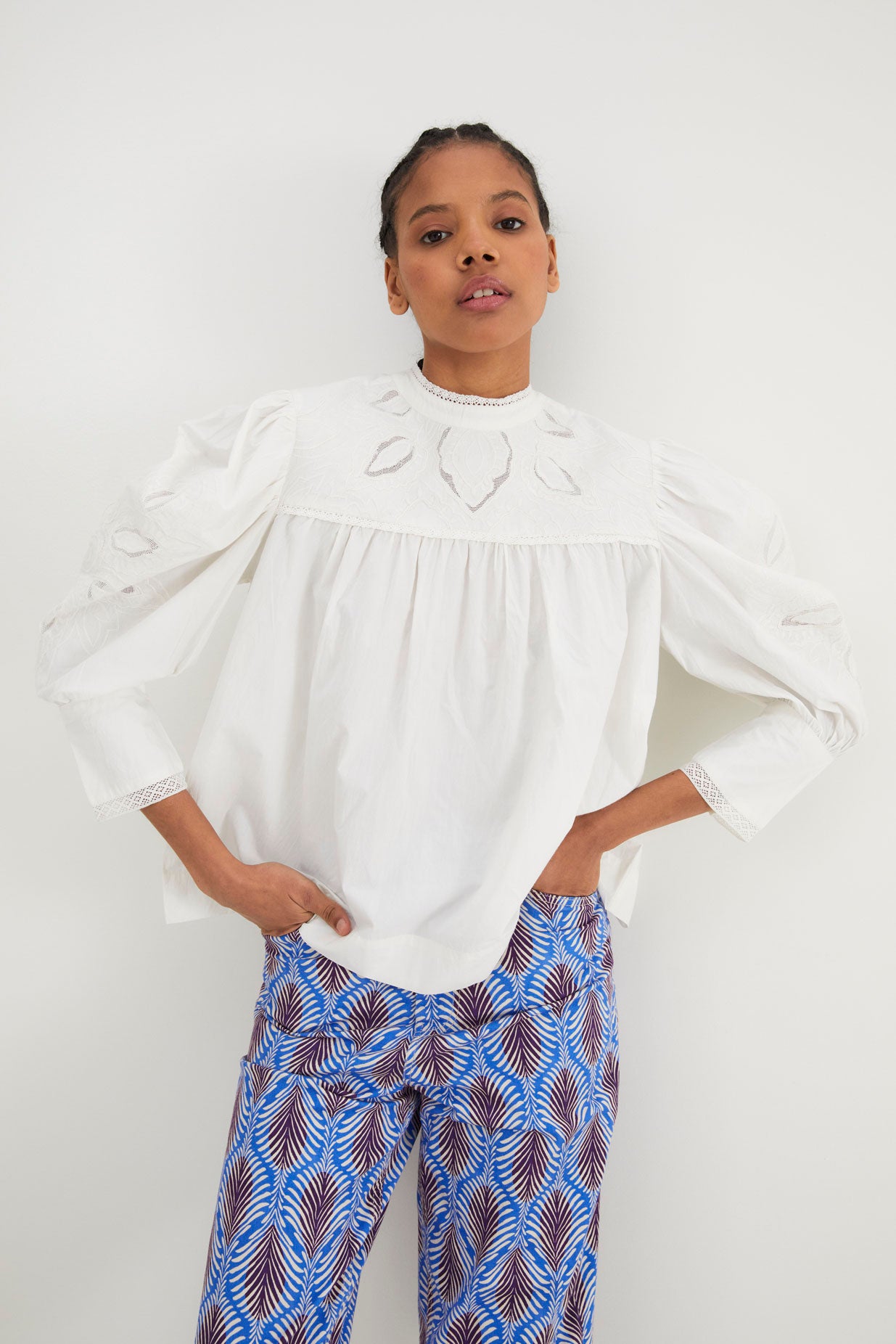 Blusa Jaipur Blanca