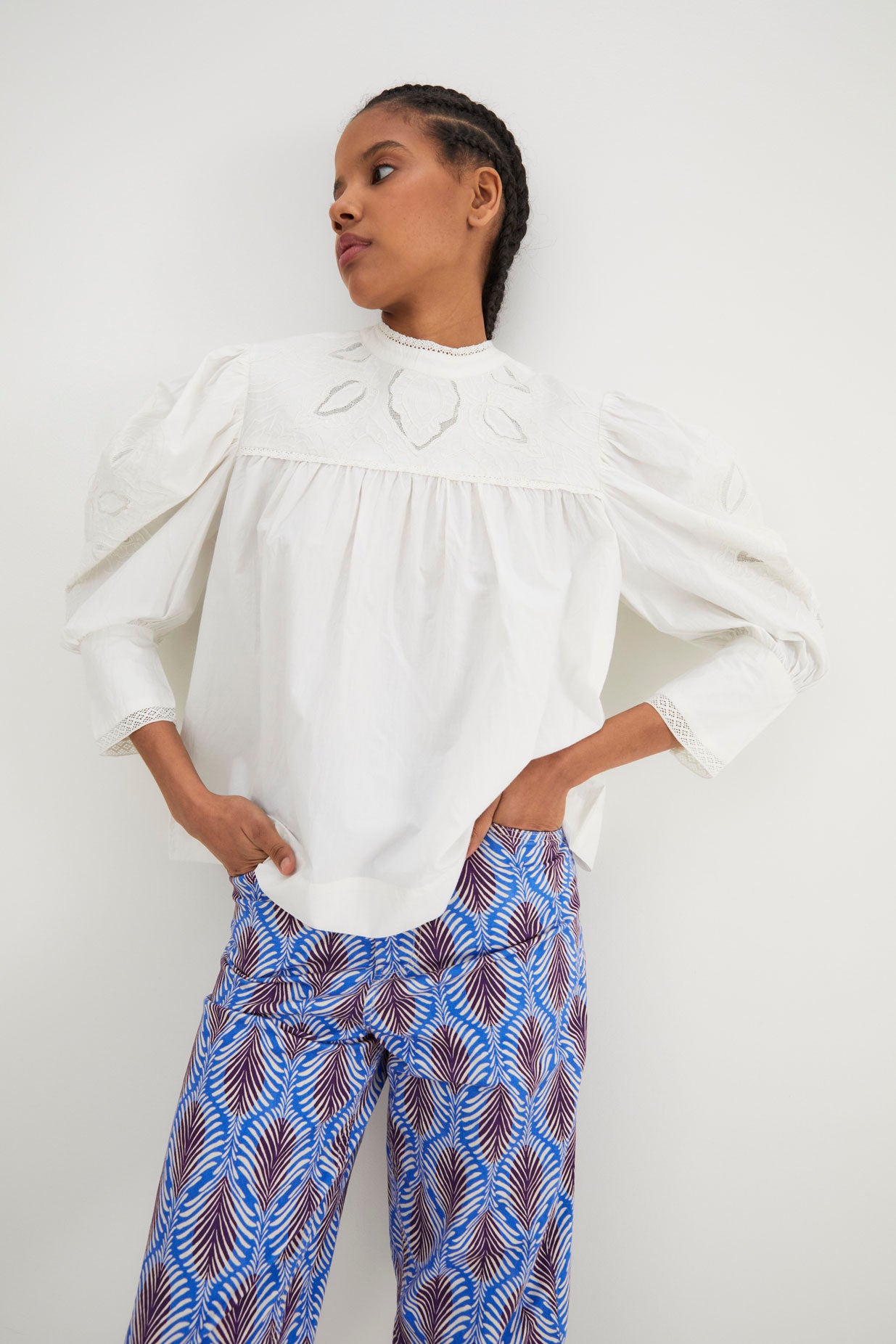 Blusa Jaipur Blanca