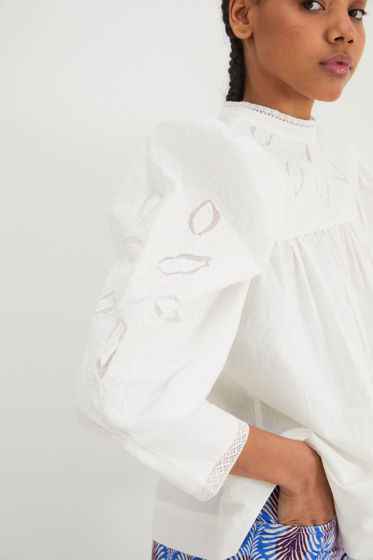 Blusa Jaipur Blanca