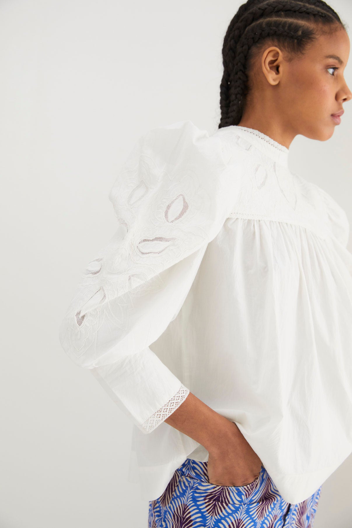 Blusa Jaipur Blanca