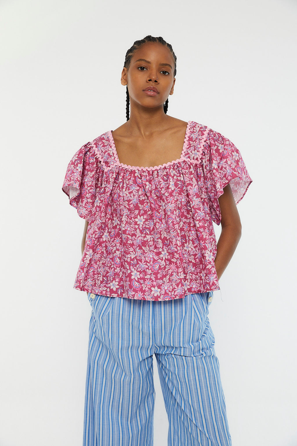 Blusa Margarita Fresa