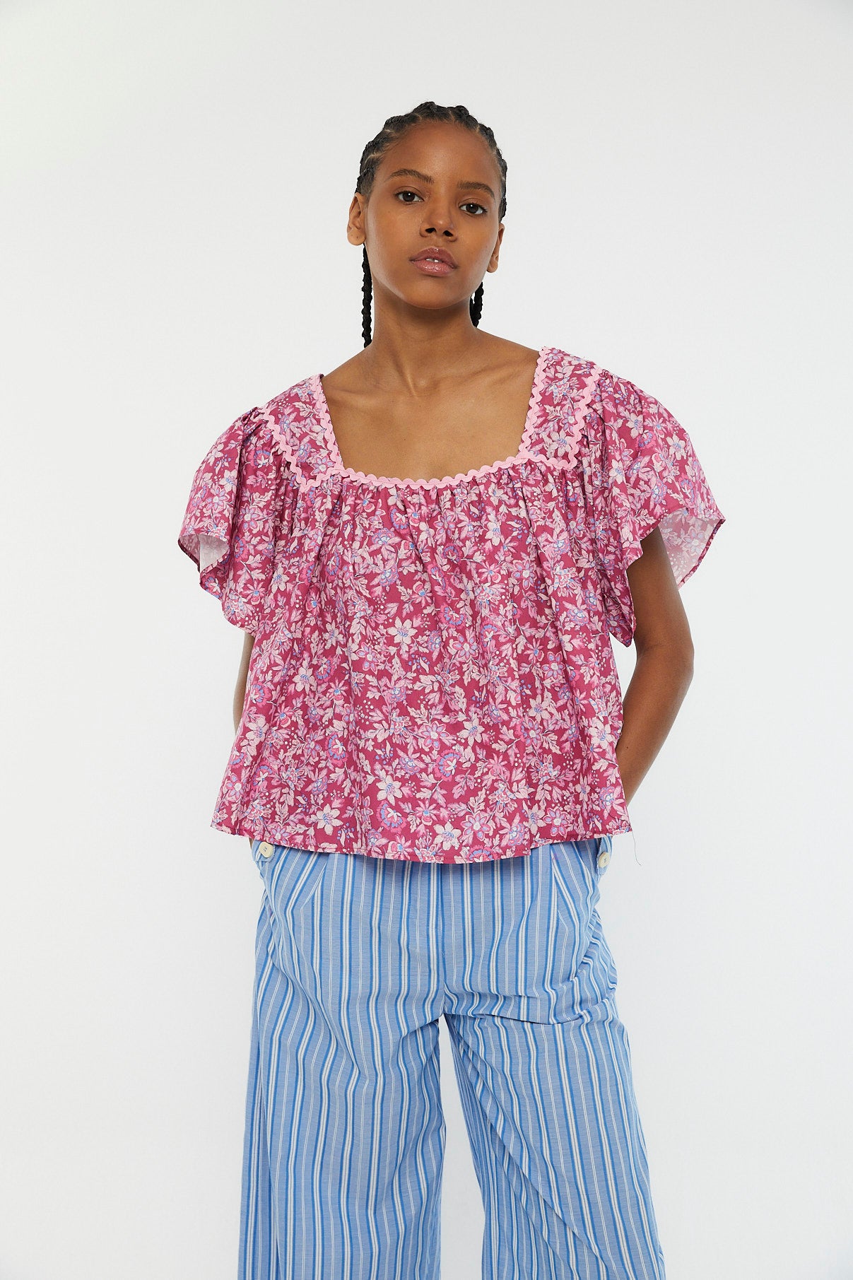 Blusa Margarita Fresa