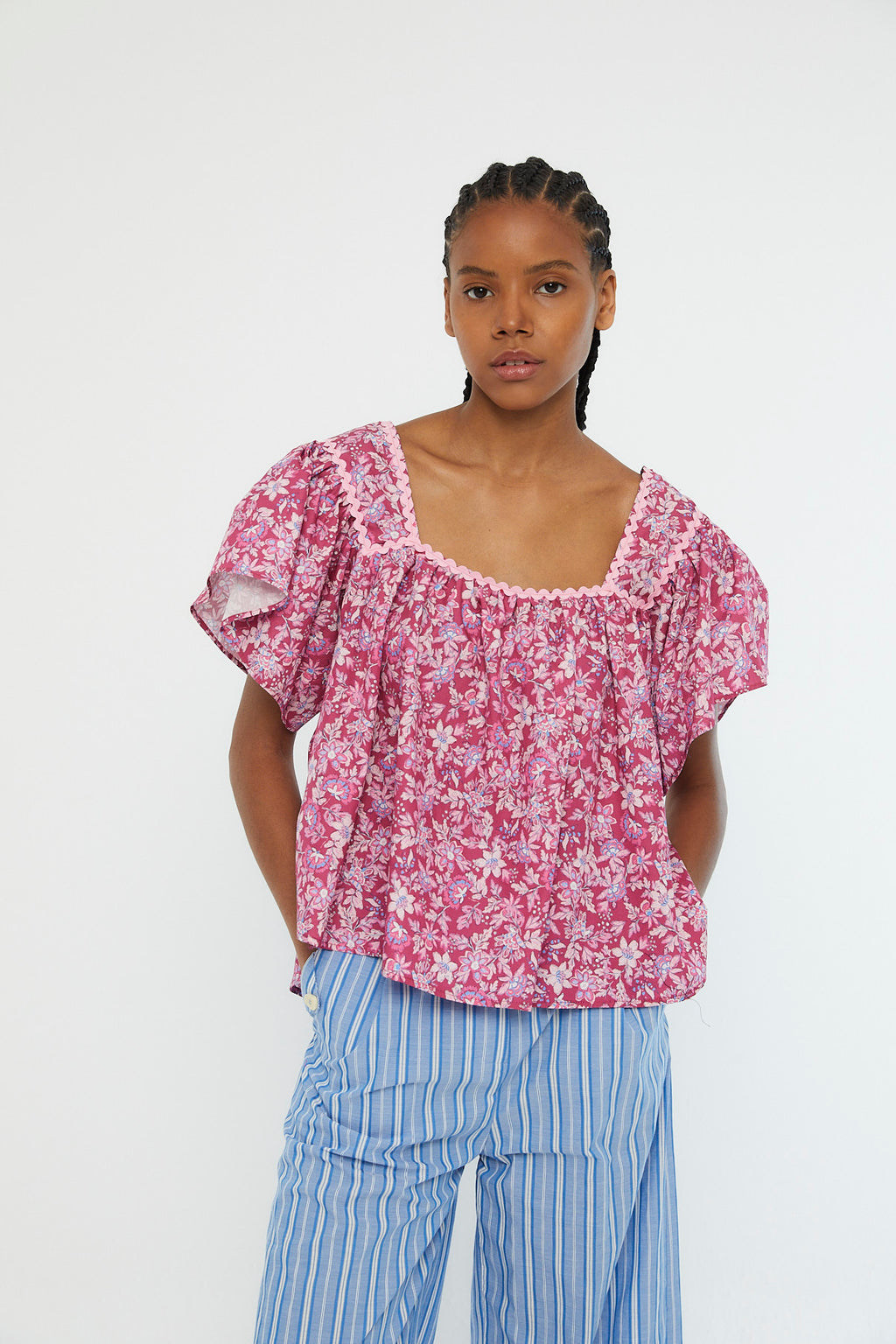 Blusa Margarita Fresa