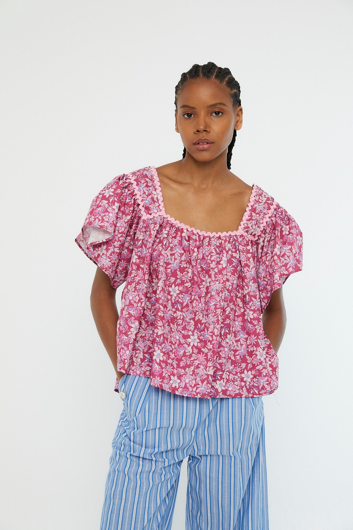 Blusa Margarita Fresa