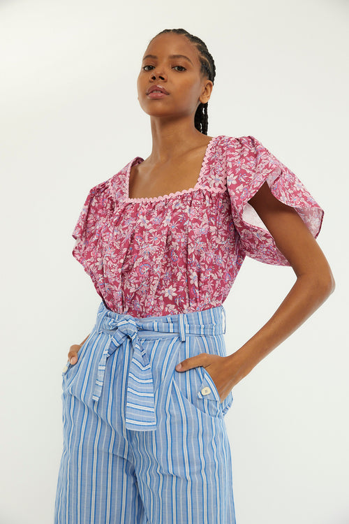 Blusa Margarita Fresa