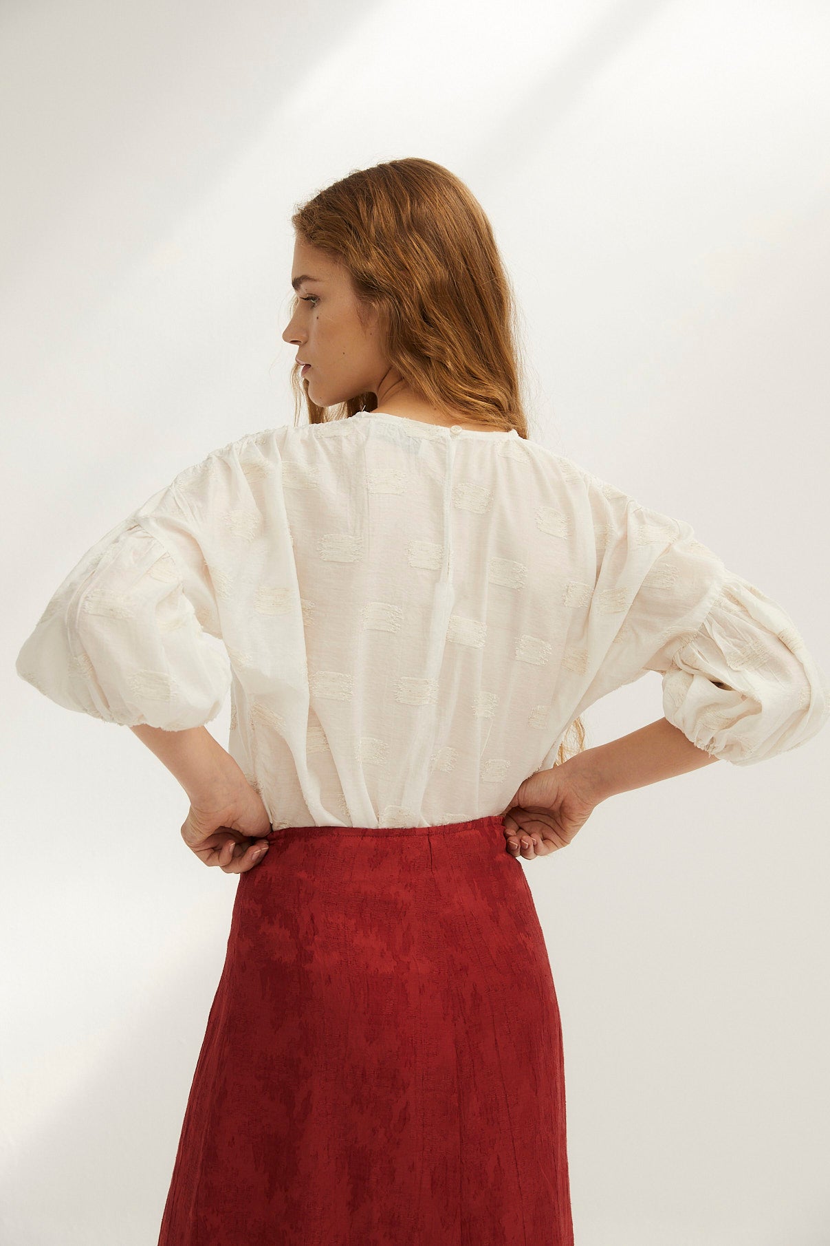 Blusa Pati Parches Crudo