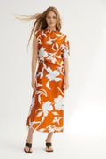 Vestido Hara Palermo caramelo