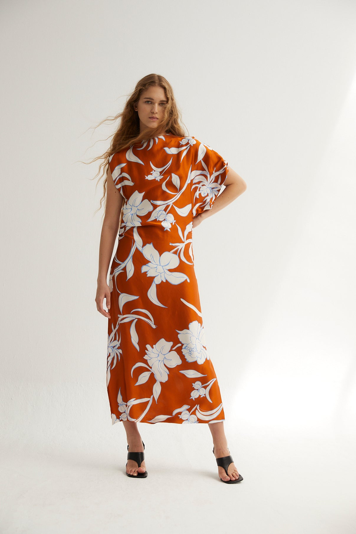 Vestido Hara Palermo caramelo