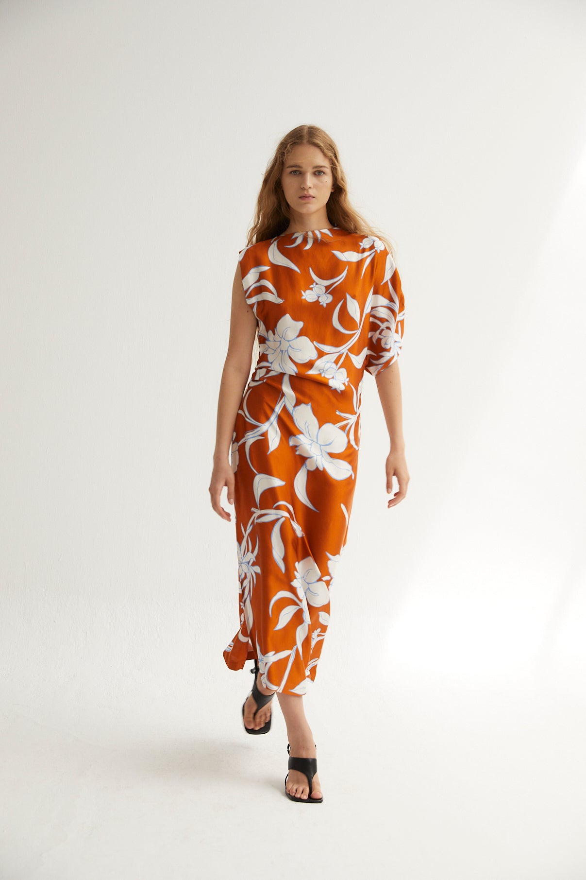Vestido Hara Palermo caramelo